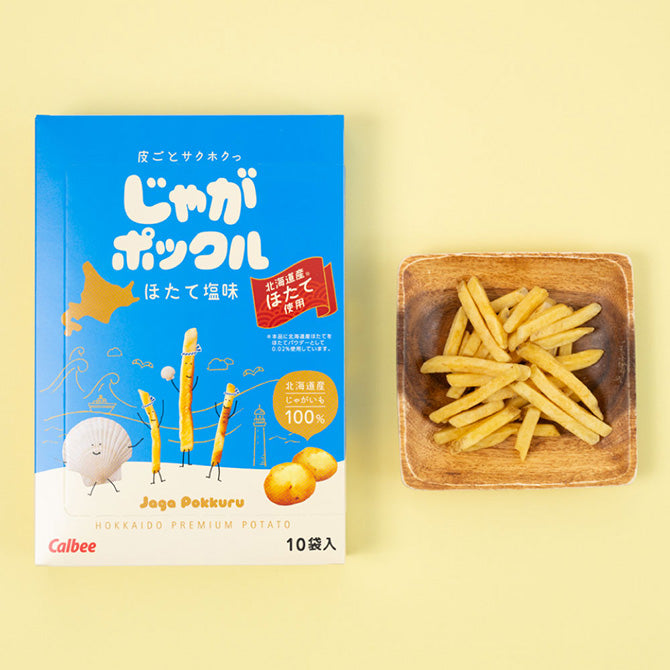 じゃがポックル　ほたて塩味　17g×10袋入